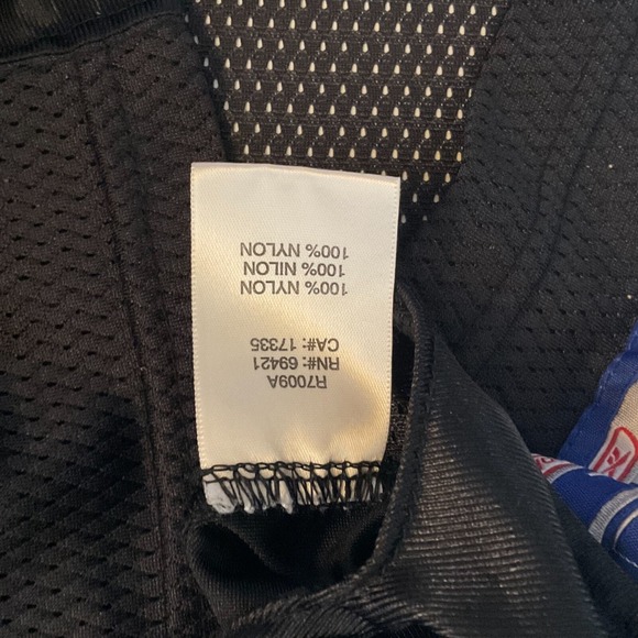 Phillip Buchanon Oakland Raiders Reebok NFL Equipment #31 Black-Silver Men's Lg - Picture 6 of 9